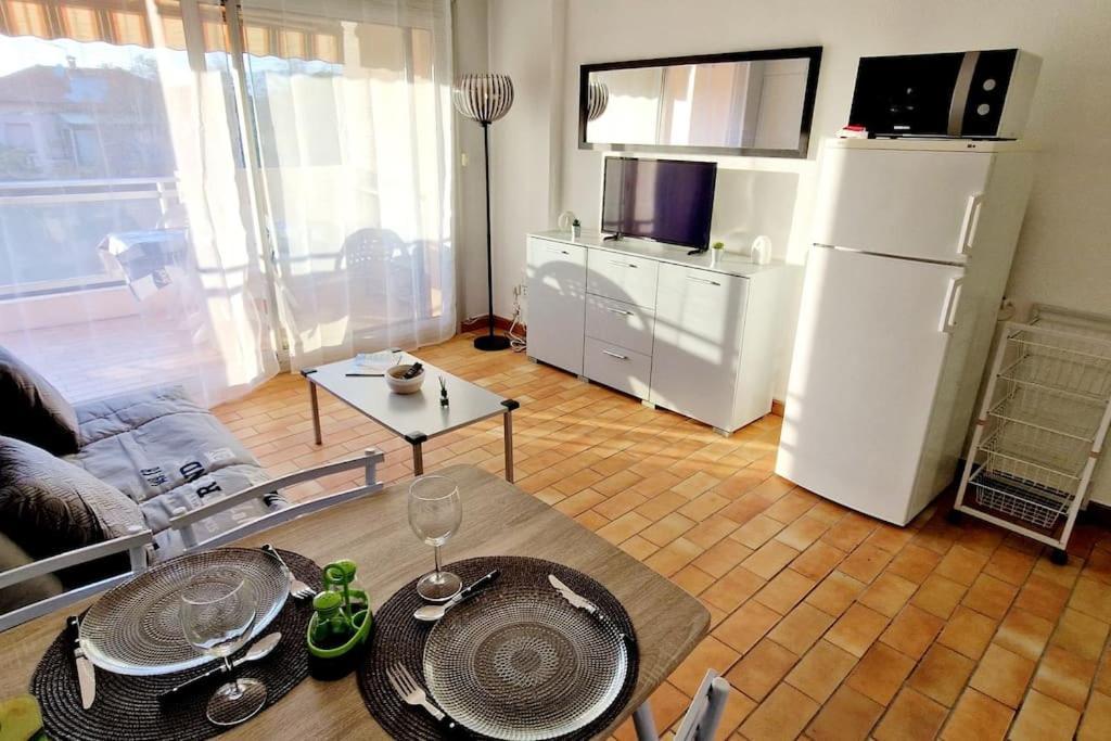 Studio Antibes Avec Piscine Exterior photo